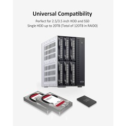 Serveur Nas TerraMaster 6-Bay High Performance