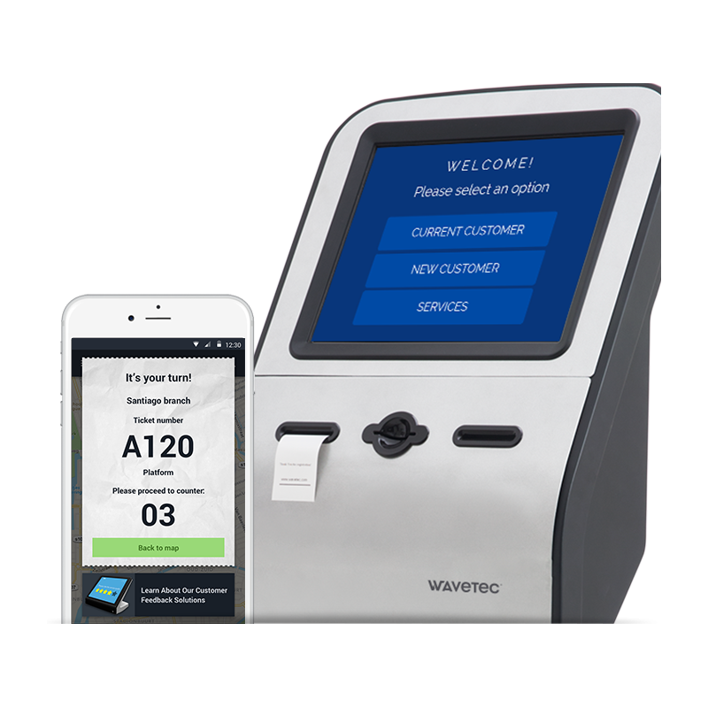 Système de file d’attente linéaire Wavetec
