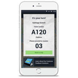 File d’attente via WhatsApp Wavetec