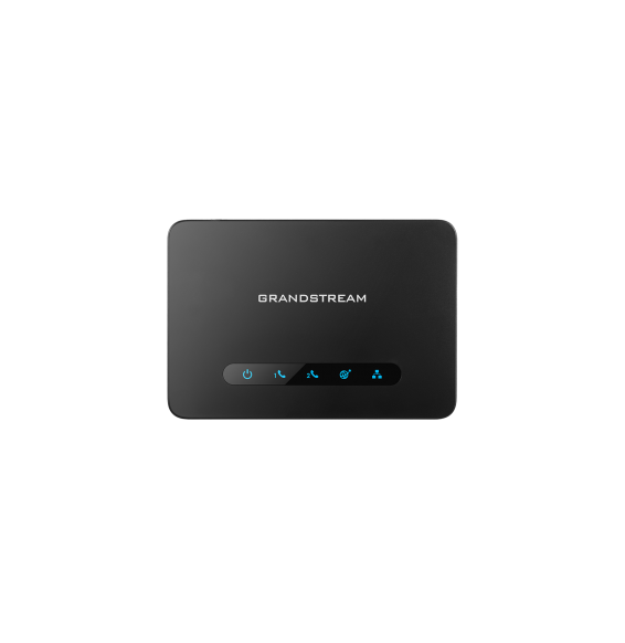 Adaptateur téléphone analogique 2 ports FXS + routeur NAT Gigabit – Grandstream (HT812)