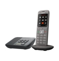 Téléphone sans fil DECT base séparée modulable avec répondeur intégré Gigaset (CL-660A)