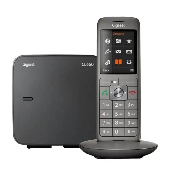 Téléphone sans fil DECT base déportée Gigaset (CL-660)