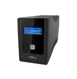Onduleur line-interactive nJoy UPS Cadu 850 800VA/480W 2 Prise FR LCD USB (UPCMTLS685TCAAZ)