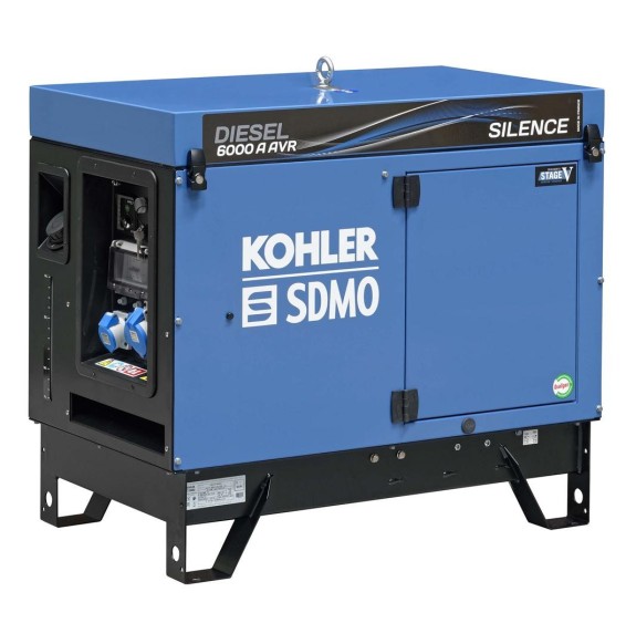 Groupe électrogène Diesel 6000A Silence 5 kVA N/A N/A KOHLER (3499231004197)