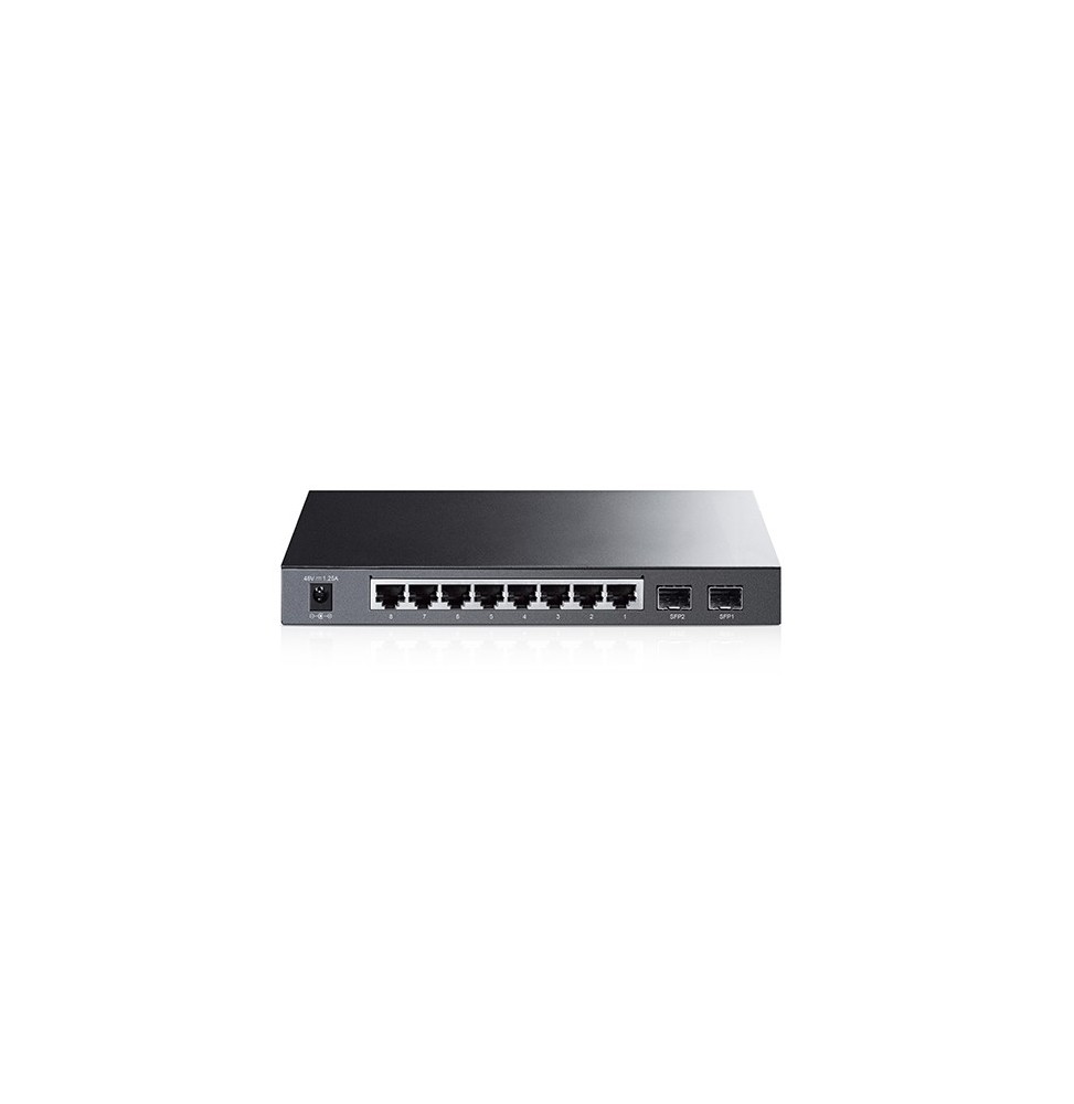 Switch Administrable 8-Ports Gigabit PoE+ 2SFP TP-LINK TL-SG2210P