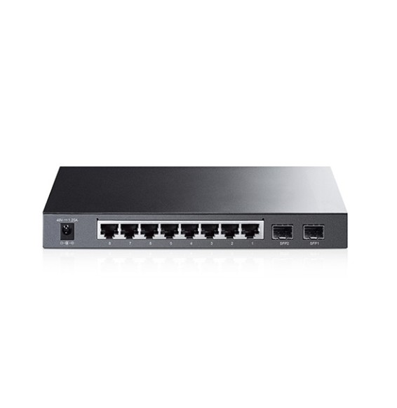 Switch Administrable 8-Ports Gigabit PoE+ 2SFP TP-LINK TL-SG2210P