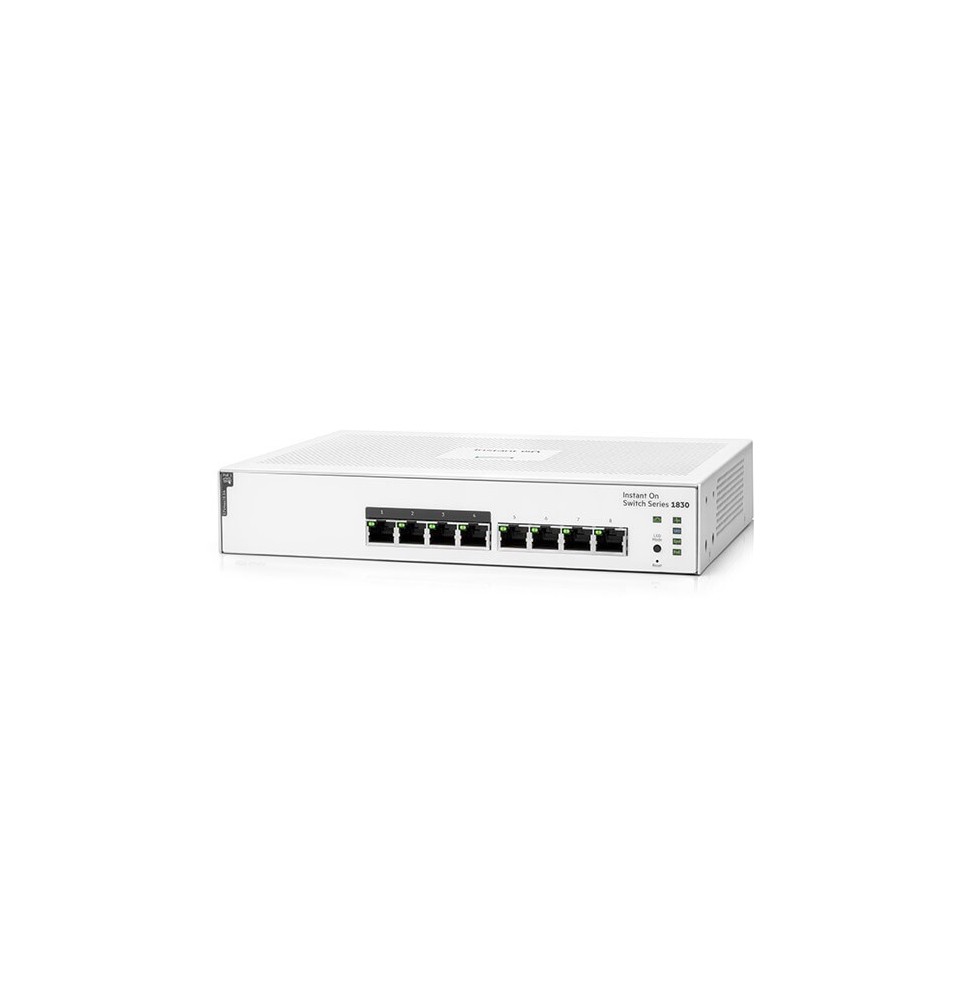 Switch 8Ports Gigabit PoE65W Classe4 Aruba INSTANTON-1830-JL811A