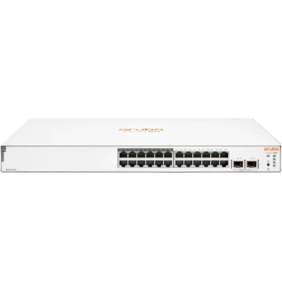 Switch 24Ports Gigabit PoE195W Classe4 2SFP Aruba INSTANTON-1830-JL813A