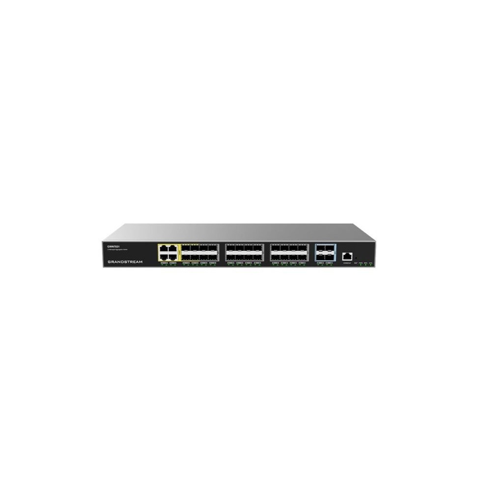 Switch Administrable Niveau3 24SFP Gigabit 4SFP+ Grandstream GWN7831