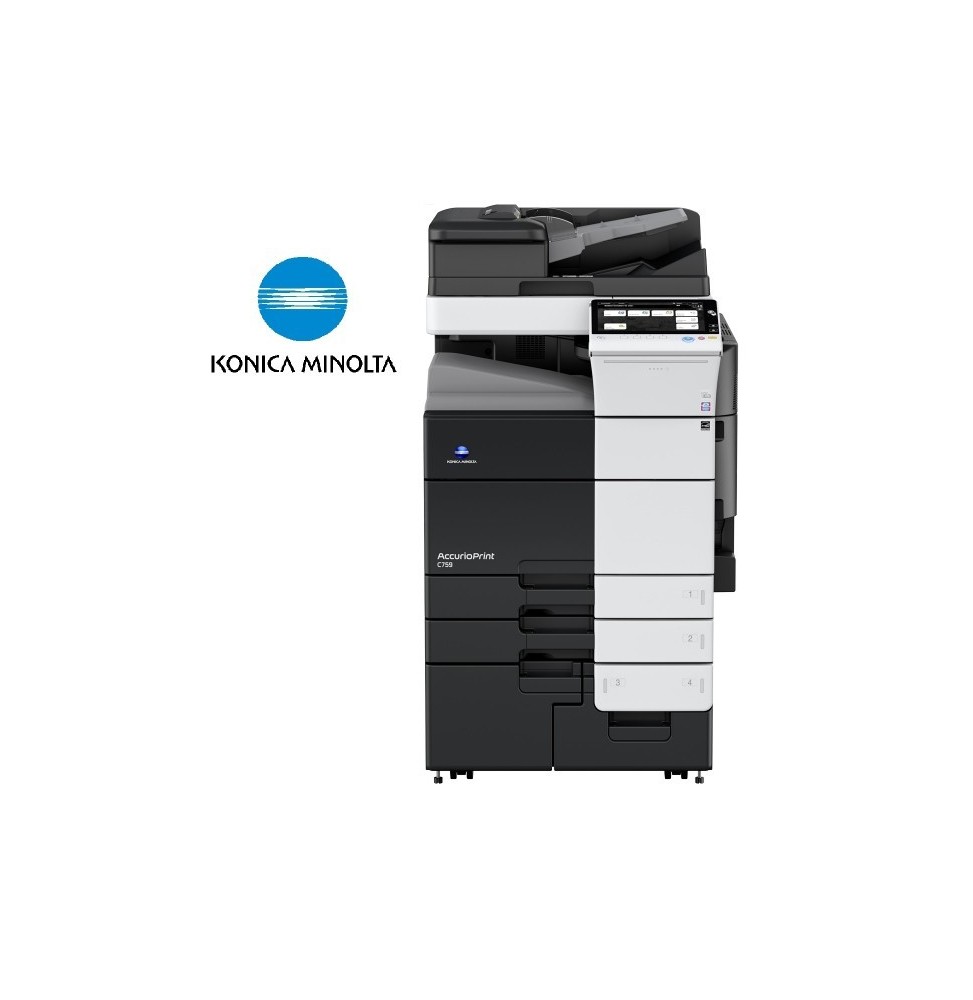 Copieur-imprimante KONICA MINOLTA Multifonctions bizhub C759