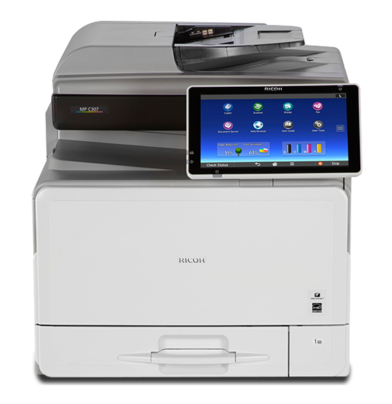 Imprimante RICOH MP C307 – Couleur et Multifonction