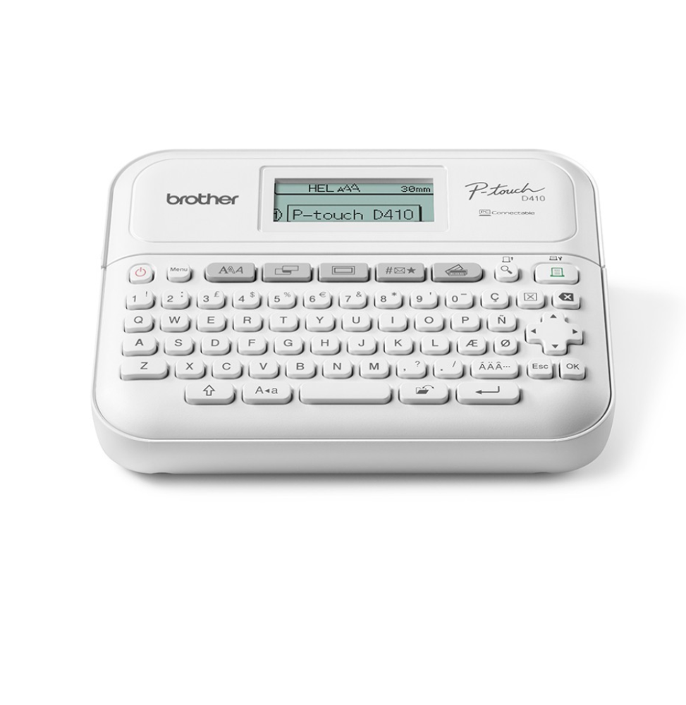 Imprimante étiquettes ZINK 180 DPI TZe PT-D410VP Brother (PTD410VPYJ1)