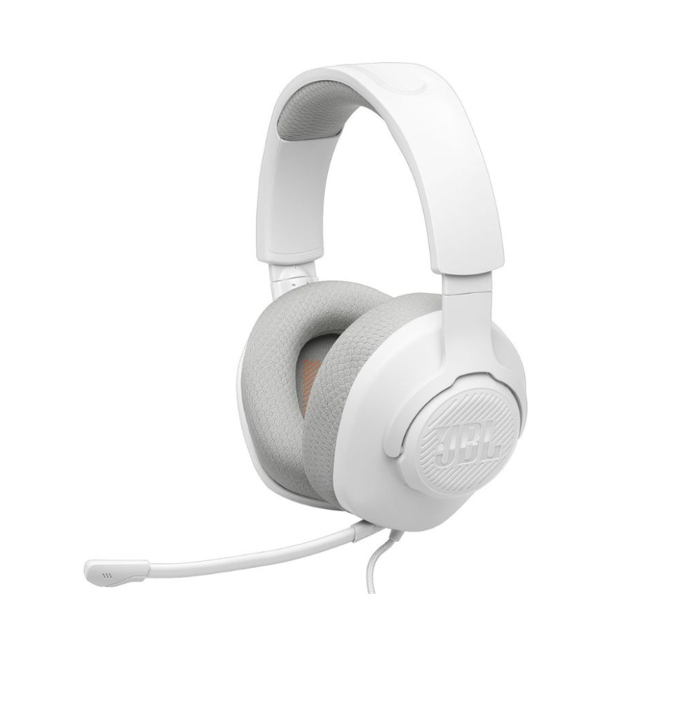 Casque Gaming JBL Quantum 100 M2 Blanc - Jack 3,5 mm (1200130015526)