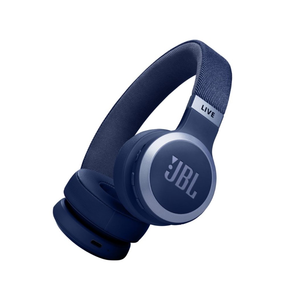 Casque Bluetooth JBL Live 670NC à réduction de bruit - Blue (JBLLIVE670NCBLU)