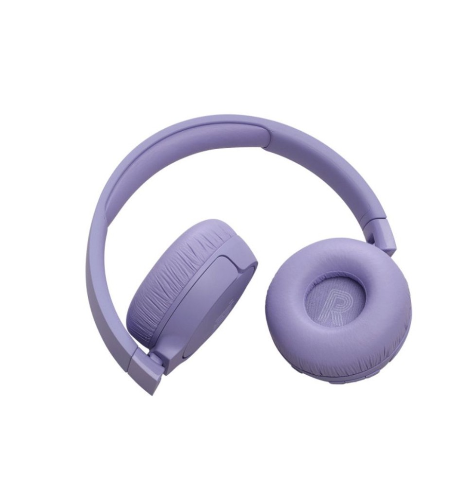 Casque Bluetooth JBL Tune 670NC à réduction de bruit - Violet (JBLT670NCPUR)