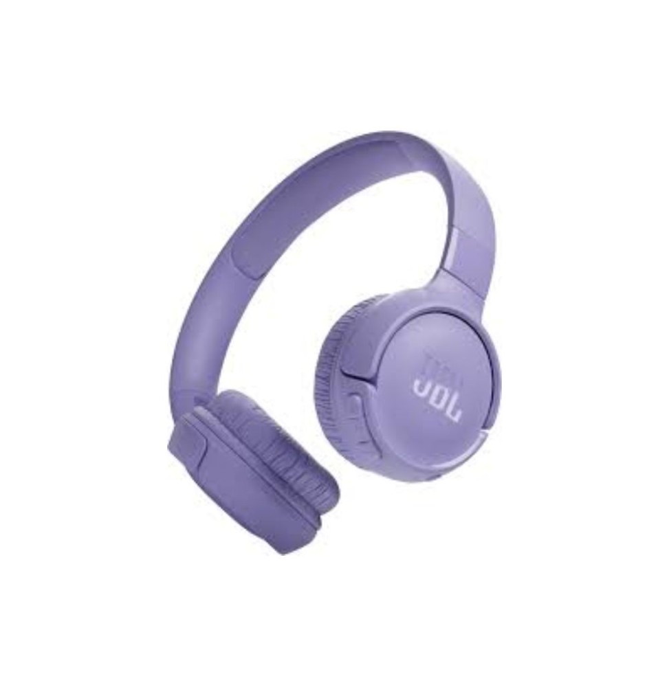 Casque Bluetooth JBL Tune 520BT - Violet (JBLT520BTPUREU)