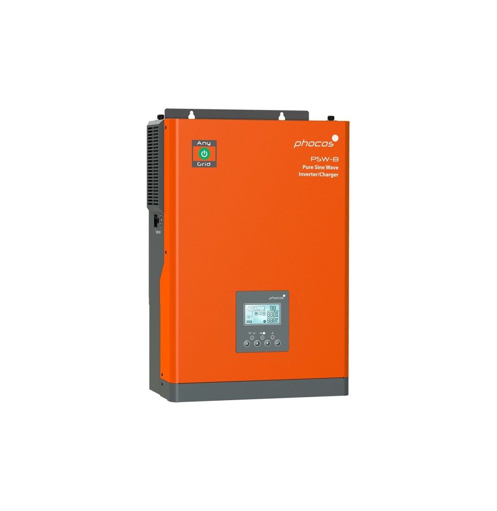 Onduleur Chargeur Hybride PHOCOS PSW-H-5K-48V Monophasé 230VAC + INJECTION (PSW-H-5K-48V)