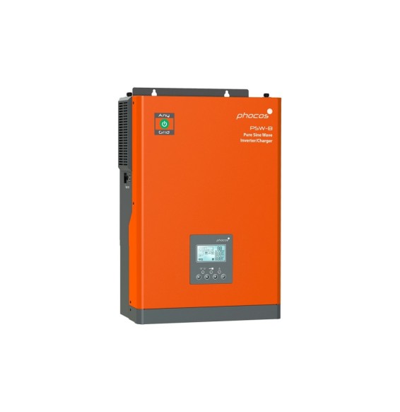 Onduleur Chargeur Hybride PHOCOS PSW-H-5K-48V Monophasé 230VAC + INJECTION (PSW-H-5K-48V)
