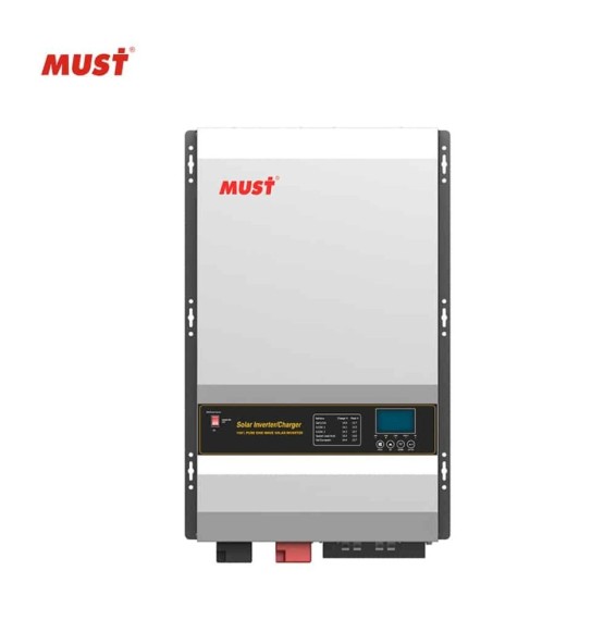 Onduleur Off-grid/hybride Must 10000W 48V pur sinus (PV 35 PRO-10K)