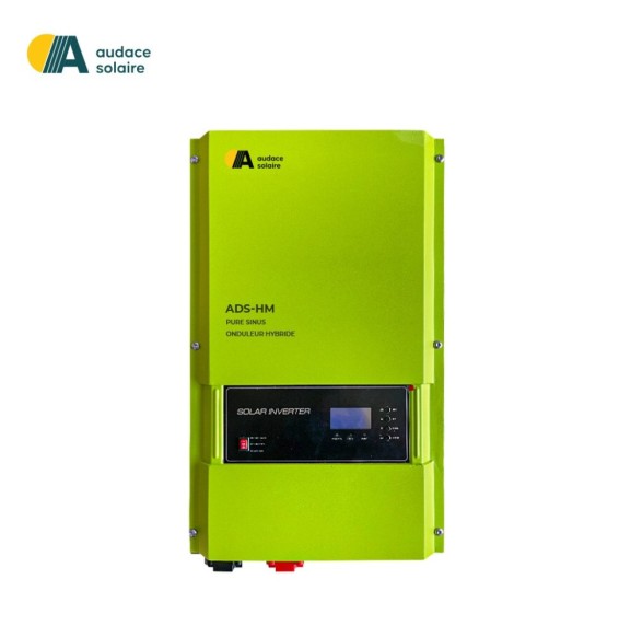 Onduleur Hybride / Offgrid Basse fréquence Audace Solaire Mono 48VDC – 220VAC