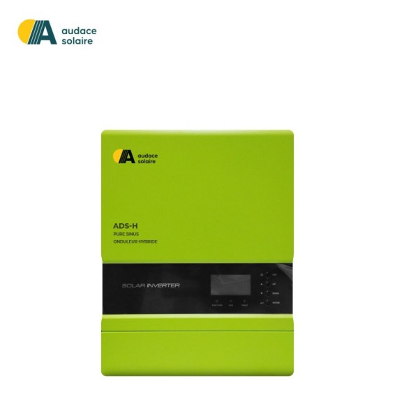 Onduleur Hybride / Offgrid Audace Solaire Mono 48VDC – 220VAC