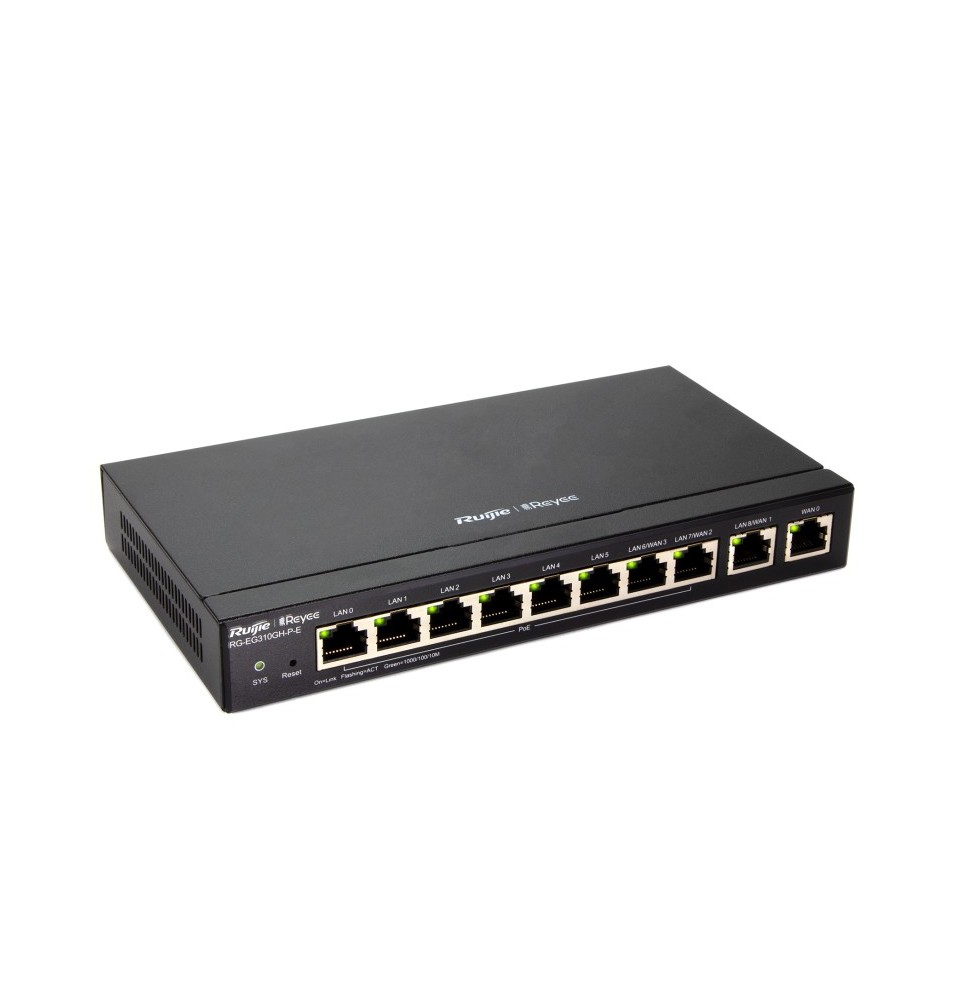 Routeur professionnel VPN 10 ports Gigabit Reyee (RG-EG310GH-P-E)