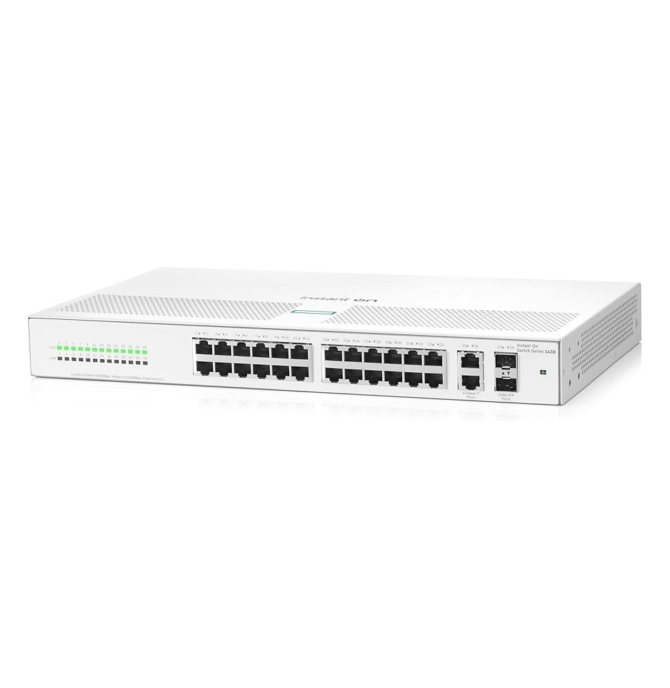 Switch InstantOn 1430 26G 2SFP Aruba (INSTANTON-1430-26G-2SFP)