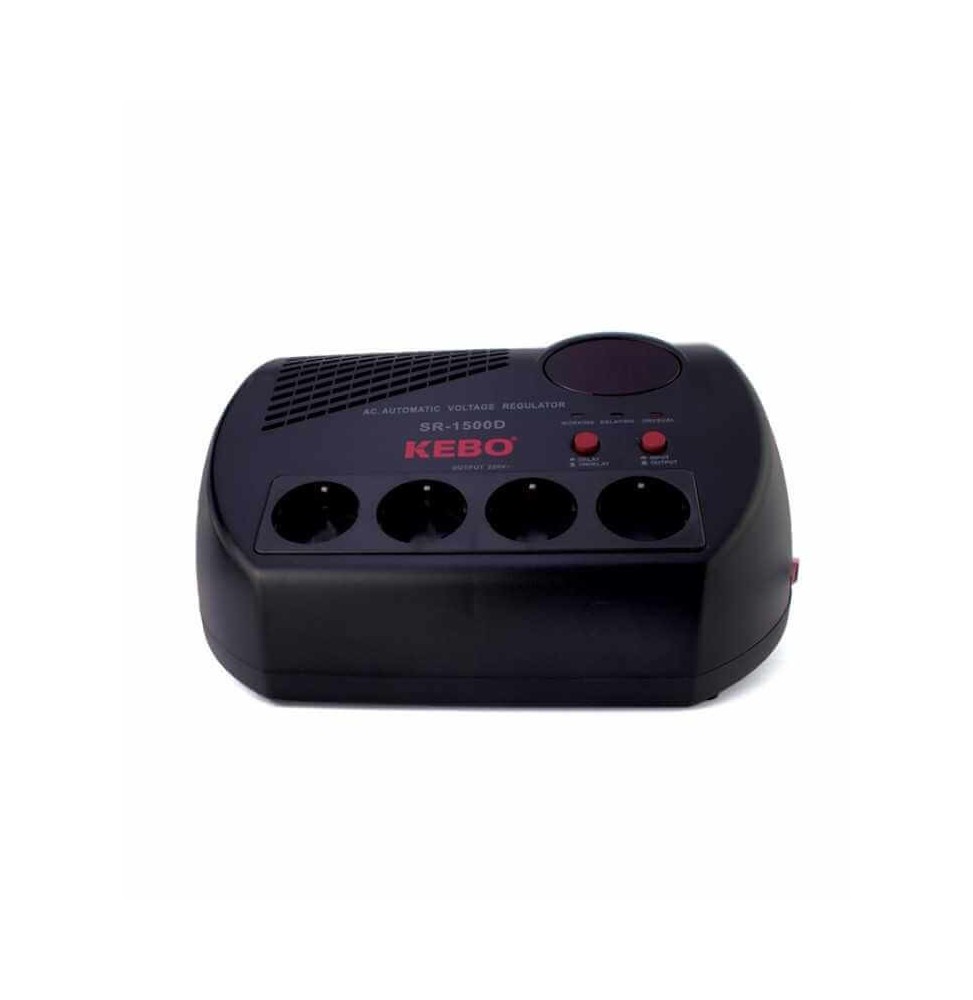 Régulateur de tension 900W 220V Kebo SR-1500D (KEBO-SR-1500D)