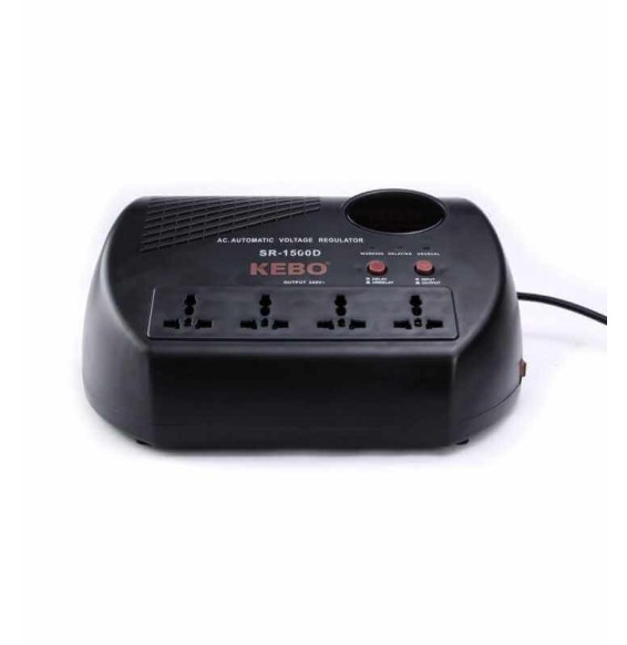 Régulateur de tension 1200W 220V Kebo SR-2000D (KEBO-SR-2000D)