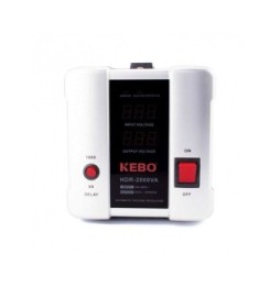 Régulateur de tension 1200W 220V Kebo HDR-2000VA (KEBO-HDR-2000VA)