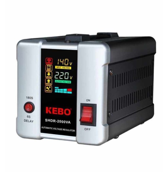 Régulateur de tension 900W 220V Kebo HDR-1500VA (KEBO-HDR-1500VA)