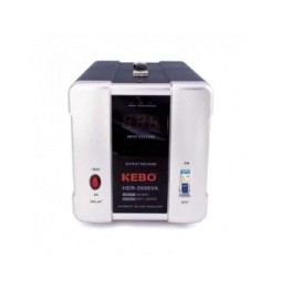 Régulateur de tension 3000W 220V Kebo HDR-5000VA (KEBO-HDR-5000VA)
