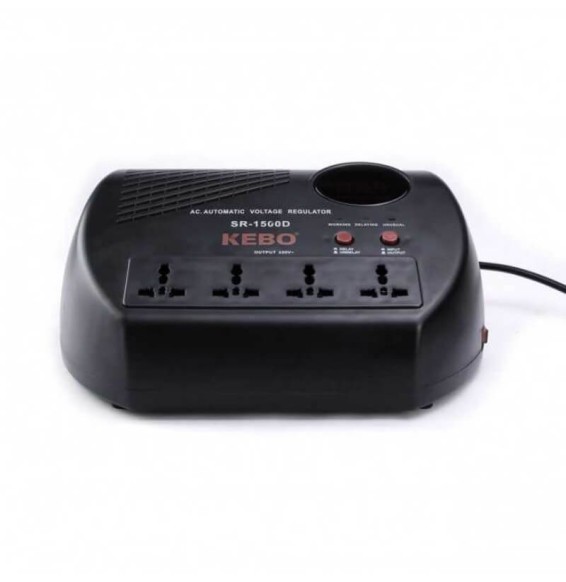 Régulateur de tension 1200W 220V Kebo SDR-2000VA (KEBO-SDR-2000VA)
