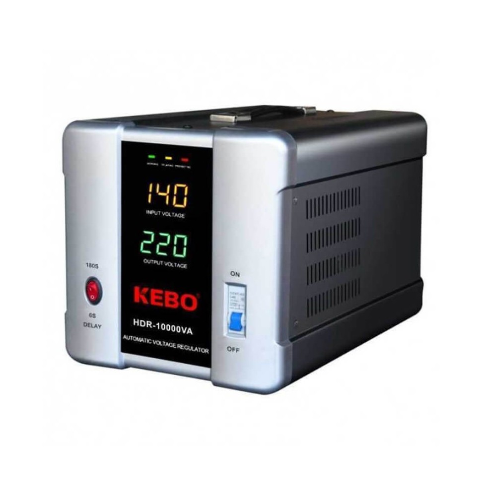 Régulateur de tension 6000W 220V Kebo HUR-10000VA (KEBO-HUR-10000VA)