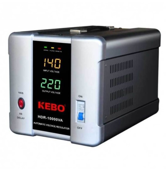 Régulateur de tension 6000W 220V Kebo HUR-10000VA (KEBO-HUR-10000VA)