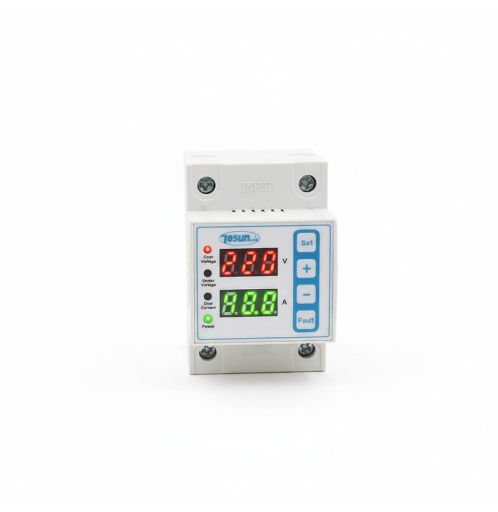 Relais surtensions min max 80A 1P+N Tosun TSN-TDP4-1-80A (TSN-TDP4-1-80A)