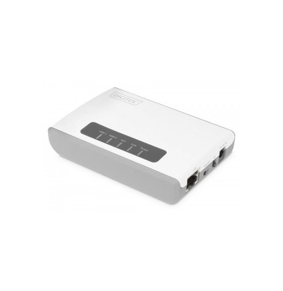 Digitus DN-13024 serveur d'impression Ethernet LAN/LAN sans fil Blanc (DN-13024)