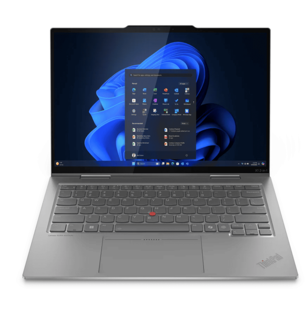 Ordinateur Portable Convertible Lenovo ThinkPad X1 2-in-1 Gen 10 Aura Edition (21NU0077FE)