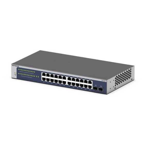 Switch Administrable 24-Ports Gigabit 2SFP NETGEAR GS724T (GS724T)