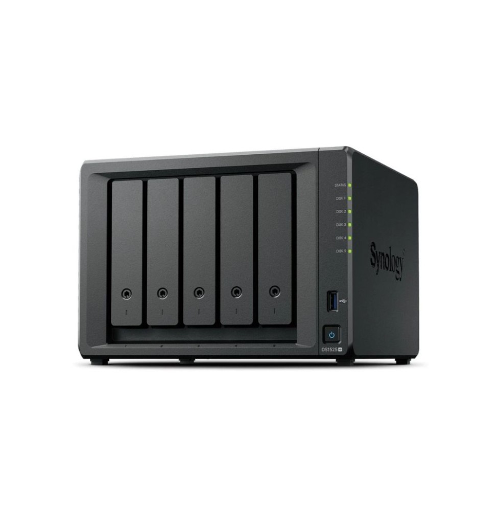 Serveur NAS 5 baies Synology DiskStation DS1525+ (DS1525+)