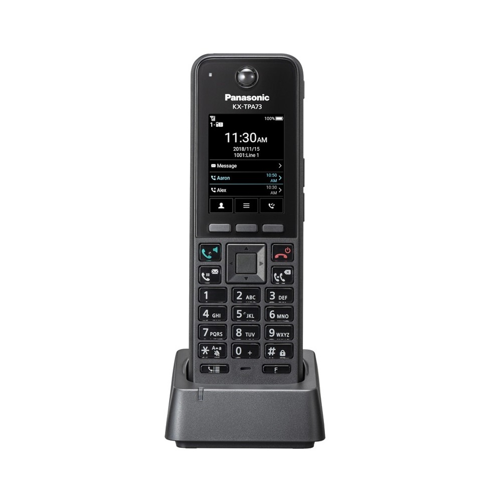 Téléphone fixe Sans Fil DECT SIP KX-TPA73 (KX-TPA73CEB)
