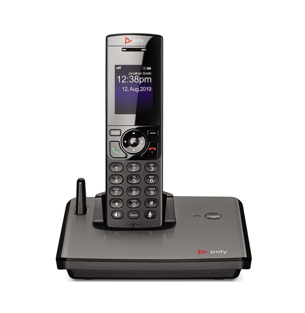 Téléphone fixe Sans Fil DECT Poly VVX D230 (2200-49230-015)