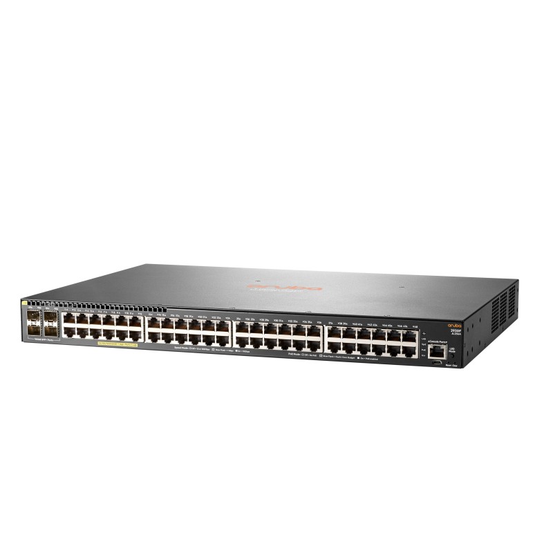 Switch Aruba 2930F 48G   4SFP+ SwitchJL259A PoE+ 48 ports