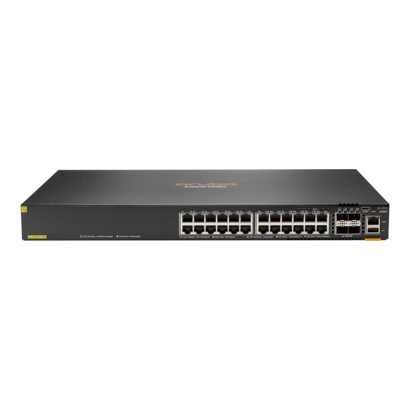 Switch Aruba CX 6200F 24G Class4 PoE 4SFP+JL759A PoE+ 24 ports