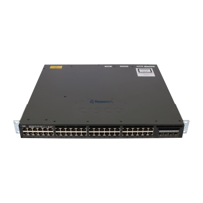Switch Cisco Catalyst 3650 48 GigE  WS-C3650-48PS-S PoE+ 48 ports