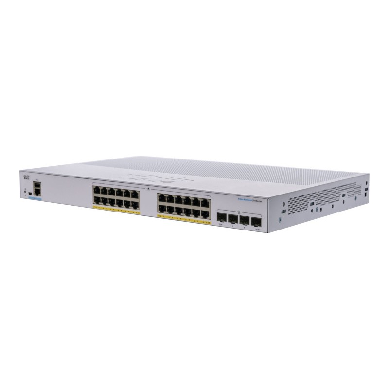 Switch Cisco Business 250 24 GigE  CBS250-24P-4G PoE+ 24 ports