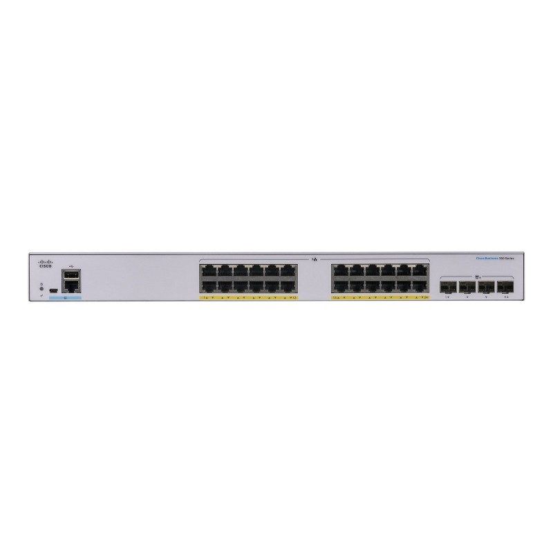 Switch Cisco Business 350 24 GigE  CBS350-24P-4G PoE+ 24 ports