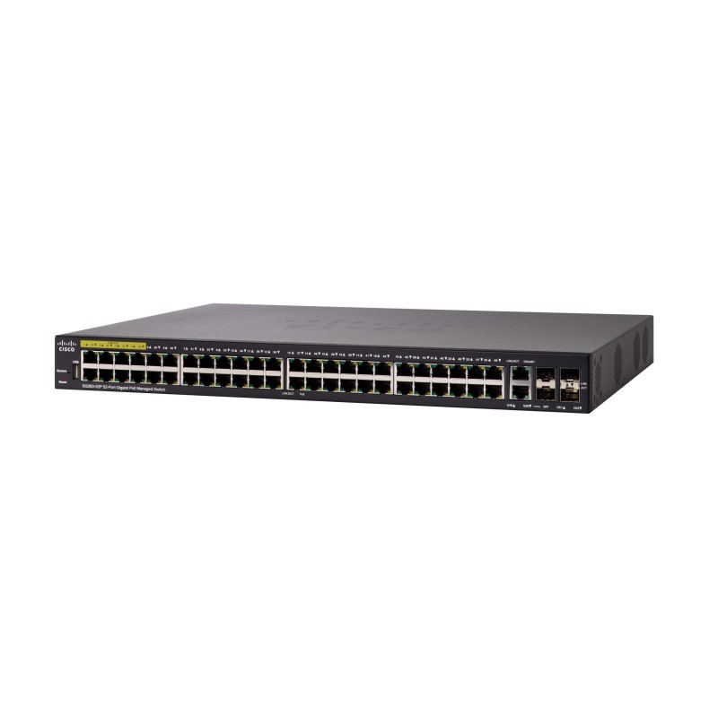 Switch Cisco SG350 52 GigE  SG350-52P PoE+ 52 ports