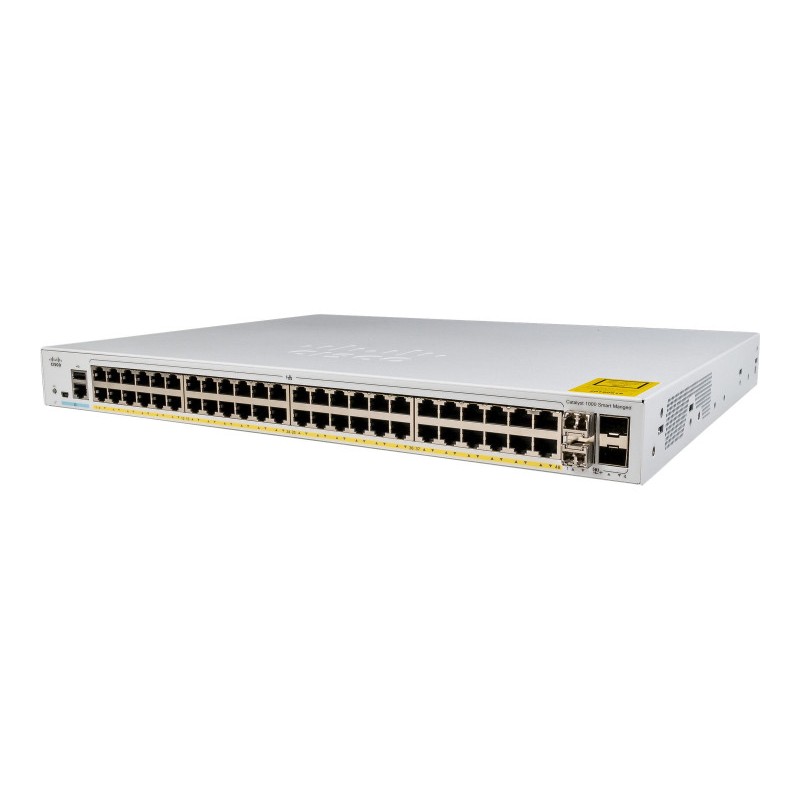Switch Cisco Catalyst 1000 48 GigE  C1000-48P-4G-L PoE+ 48 ports