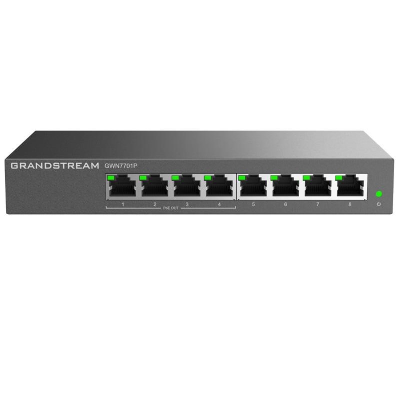 Switch Grandstream GWN7701P Gigabit PoE SwitchGWN7701P PoE+ 5 ports
